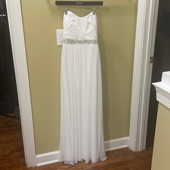 Floral Print Sweetheart Neckline Maxi Dress main image 1